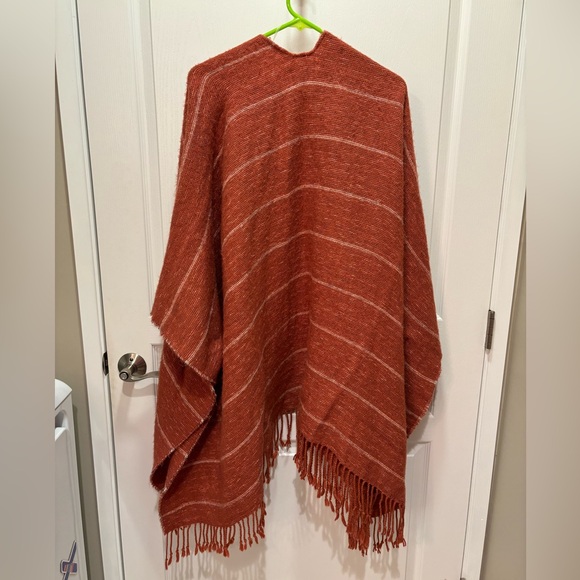 OSFM Rust Shawl - Picture 2 of 5